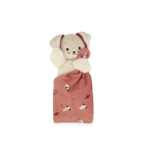 Kaloo - Knuffeldoek hond rood - Afbeelding 3