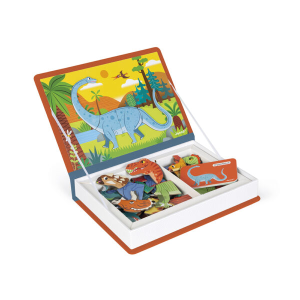 Janod - Magneetboek Dinosaurus - Afbeelding 4