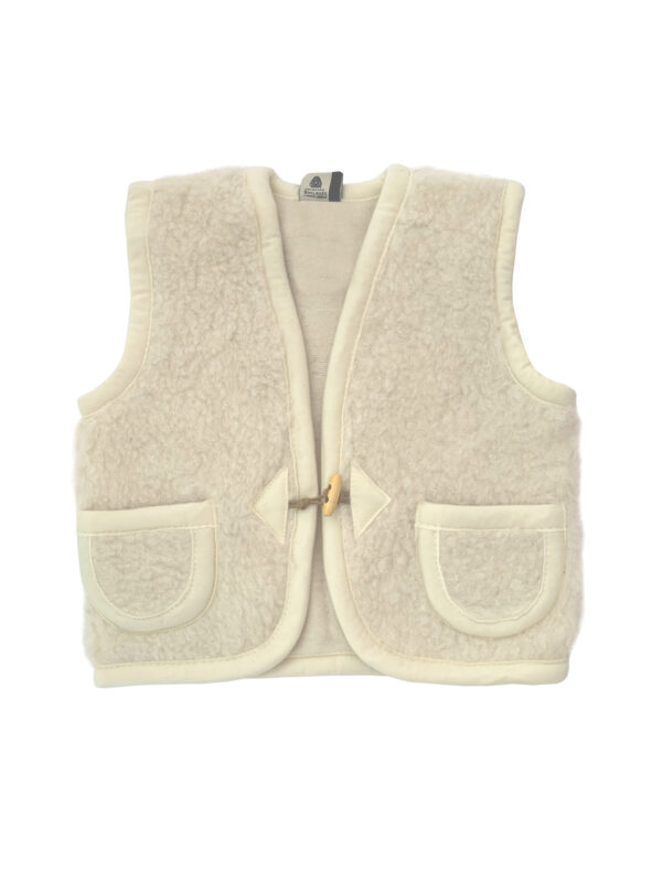 Alwero - Bodywarmer Alpen Junior naturel maat 128-134