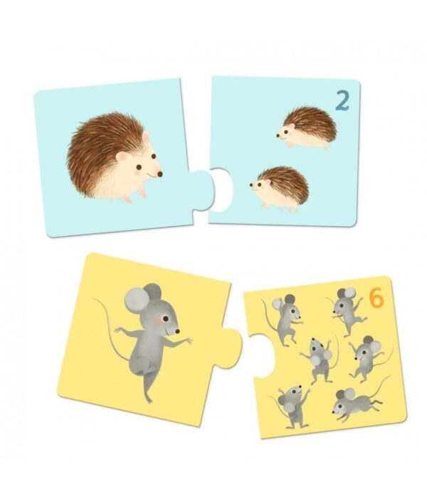 Djeco - Puzzel babydieren - Afbeelding 2