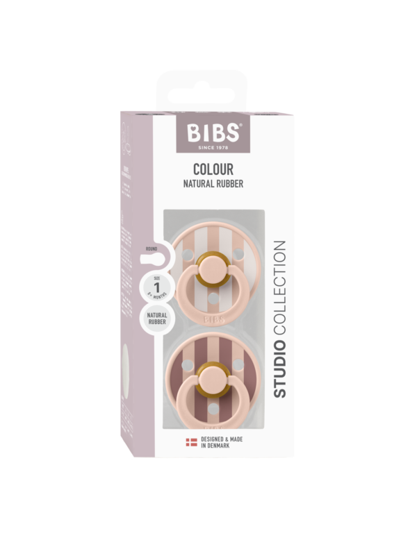 BIBS - BIBS Studio Colour Block 2 pack Blush mix maat 1