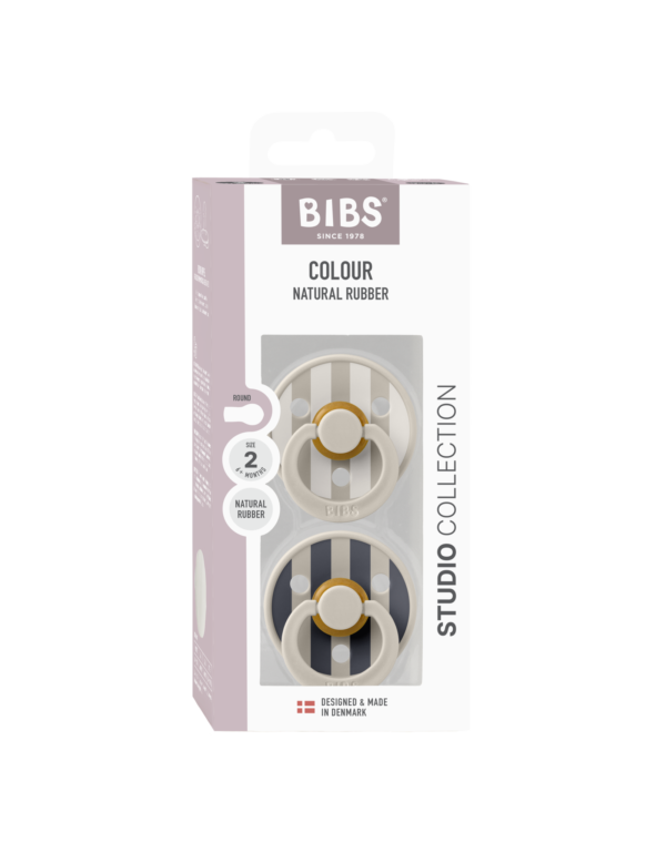 BIBS - BIBS Studio Colour Block 2 pack Sand mix maat 2