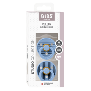 BIBS - BIBS Studio Colour Pin 2 pack Sky blue  maat 2