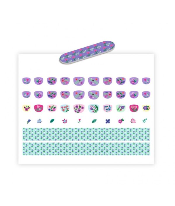 Djeco - Nagelstickers Fleur - Afbeelding 2