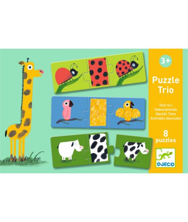 Djeco - Puzzel dierenvacht