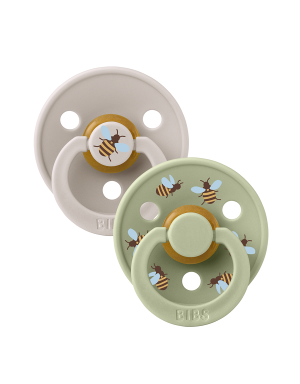 BIBS - Studio 2 pack Mushroom - Bijen maat 3 - Afbeelding 2