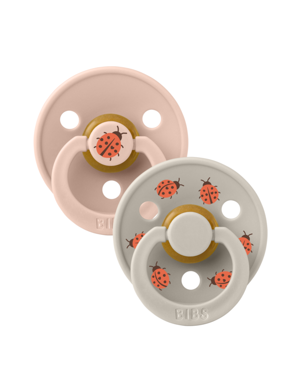 BIBS - Studio 2 pack Blush - Lieveheersbeestjes maat 2 - Afbeelding 2